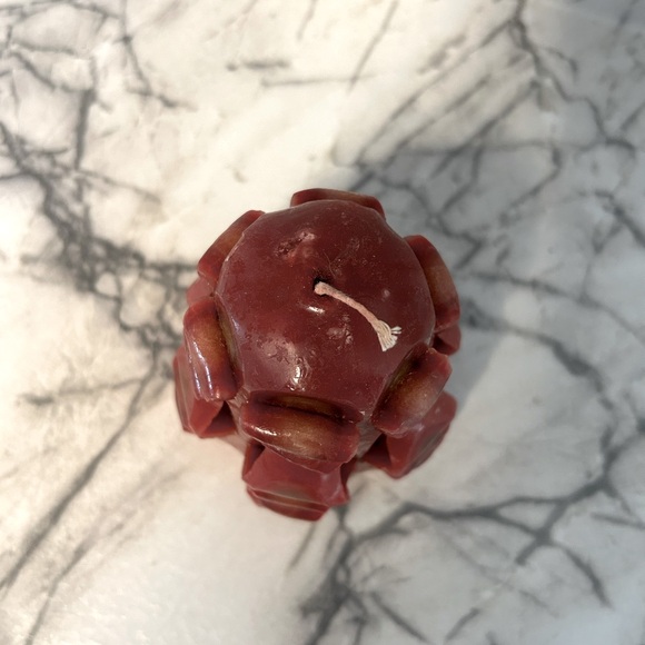 Vintage Hand Carved Candle - Picture 3 of 3